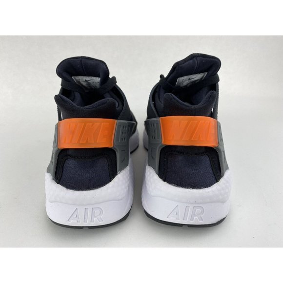 Nike Air Huarache Black Orange Men's Sneakers Shoes Grey Safety DX2659 001 - Picture 6 of 12